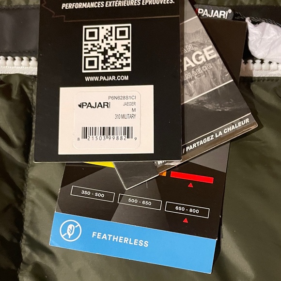 Brand New PAJAR Featherless Puffer Vest - Picture 10 of 16